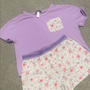 Magic Kids Pajama Set - Lavender and Floral Delight
